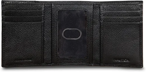 Miniatura 38 de Nautica Men's Trifold Wallet RFID Blocking Protection ID Window Card Slots Genuine Leather Durable
