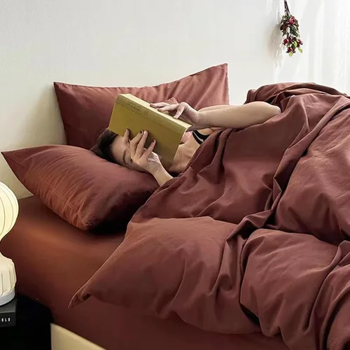 Miniatura 6 de Fundas de almohada (6, café, estándar)