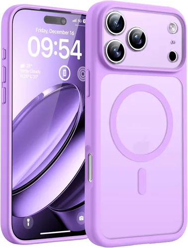 Miniatura 89 de TOCOL Funda magnética 3 en 1 para iPhone 14 Pro, mejorada [protección completa de cámara] con 2 protectores de pantalla, funda de grado militar Azul