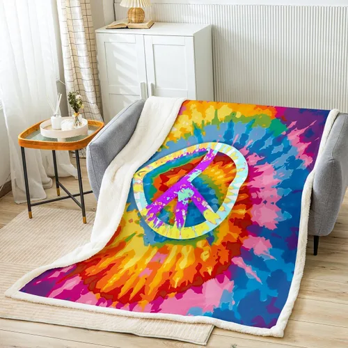 Miniatura 11 de Manta con corona de princesa a la moda para sofá, estampado de corazones rosas y puntos para niños, mujeres y niñas, decoración de habitación, manta