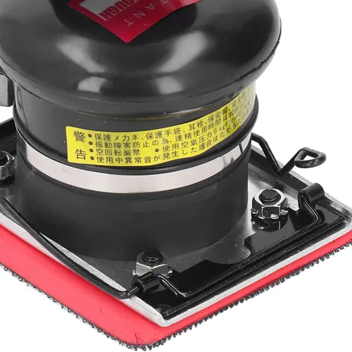 Miniatura 5 de Lijadora orbital neumática Herramienta de lijadora de aire de 1/4 pulgadas 10000RPM Mini máquina pulidora para compuestos de madera Herramienta