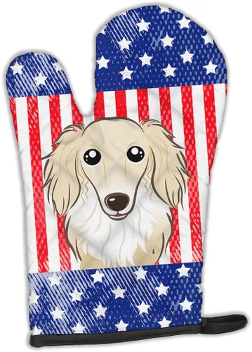 Miniatura 183 de Caroline's Treasures BB4020OVMT Dog House Collection Border Collie - Guante de horno grueso resistente al calor para sartenes calientes y horno