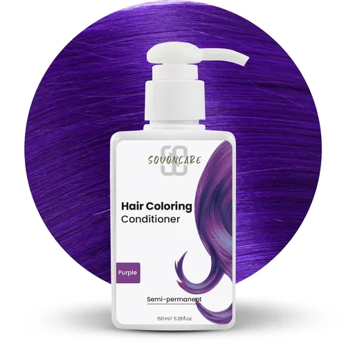 Miniatura 12 de SOVONCARE - Acondicionador depositante de color para el cabello, azul, semipermanente, para cabello teñido, 5.28 oz, acondicionador para teñir