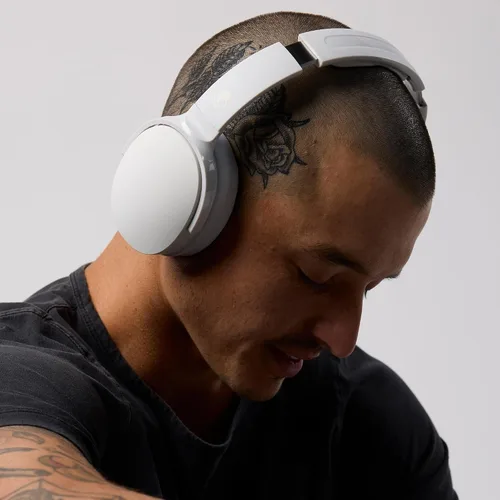 Miniatura 8 de Skullcandy Hesh Evo - Auriculares inalámbricos Bluetooth con aislamiento de ruido, batería de hasta 36 horas, diseño plegable y ligero, micrófono