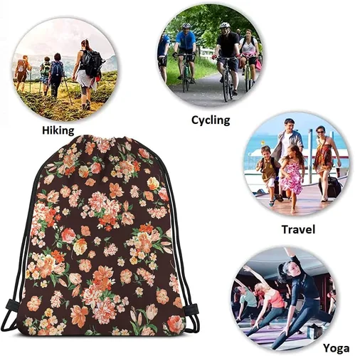 Miniatura 7 de Beabes Skulls - Bolsas con cordón para gimnasio, bolsa con cordón, Multi-a116, Mochilas de viaje
