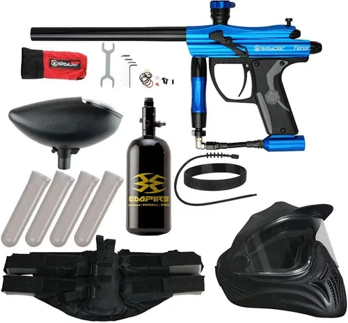 Miniatura 4 de Action Village Kingman Spyder Fenix - Kit de pistola de paintball legendaria Lima brillante