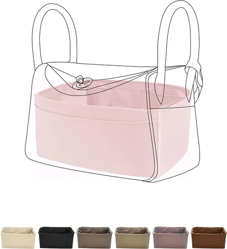 DGAZ Organizador de bolso, organizador de bolsas de seda, bolso de lujo y moldeador de bolsas para bolsas Lindy 19263034 (rosa, LD26)