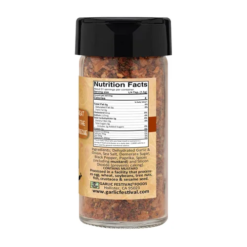 Miniatura 2 de Condimento de ajo y pimienta agrietada 2.7 oz.