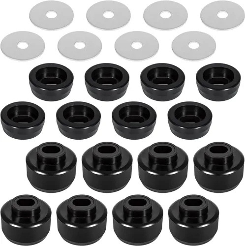 Miniatura 9 de 7-141 Kit de bujes de montaje en cuerpo y cabina para Chevy Silverado y Sierra 1500/2500 2WD/4WD 1999-2014 Soportes y arandelas de cabina de cuerpo