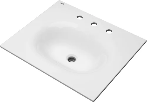 Miniatura 7 de American Standard 1297008.020 Studio S 24 - Fregadero de tocador - Centro de 8 pulgadas, color blanco