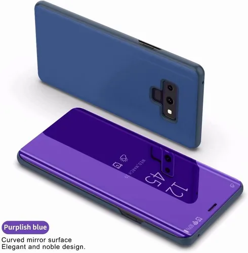 Miniatura 2 de Funda inteligente para Galaxy S22 Ultra Sleep/Wake Window's View Design Flip 360 de cuerpo completo protector de pantalla integrado delgado y duro