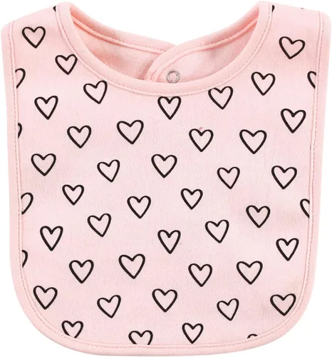 Miniatura 177 de Hudson Baby Conjunto de babero y calcetines unisex de algodón para bebé