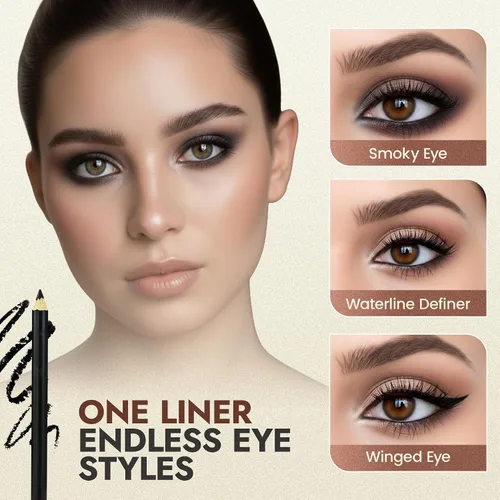 Miniatura 7 de BaeBlu Lápiz delineador de ojos hipoalergénico natural, marrón