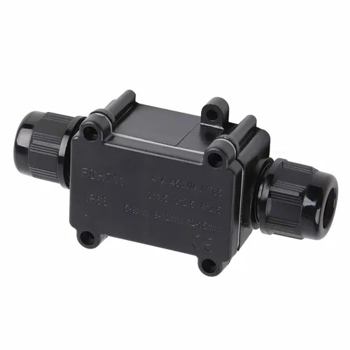 Miniatura 6 de Línea de cable subterráneo, caja de conexiones IP68, conector de línea de cable subterráneo de 2 vías, tamaño de junta para exteriores