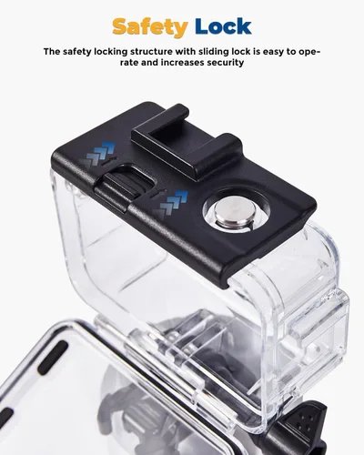 Miniatura 6 de Waterproof Housing Case with Dive Filters for DJI Osmo Action 5 Pro/4/3, Support 60 m/197 ft Deep Diving, Underwater Case with High Transmission