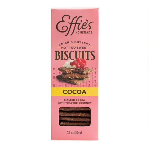 Effie's Homemade Galletas - Cacao - 1 Pack