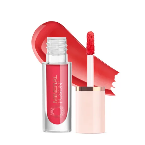 Miniatura 11 de Mineral Fusion Merlot 2 en 1 Lip & Cheek Stain Merlot, 0.10 onzas líquidas, rojo cereza profundo hidratante, de larga duración, color mate