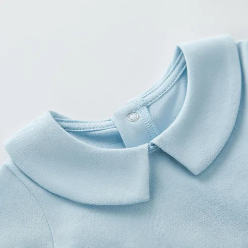 Miniatura 143 de pureborn Mameluco de algodón súper suave para bebés niños y niñas de 0 a 24 meses
