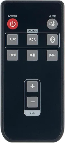 Miniatura 4 de Nuevo reemplazo de control remoto apto para Insignia NS-HBTSS116RC HBTSS116 Powered estantería altavoz sistema de cine en casa
