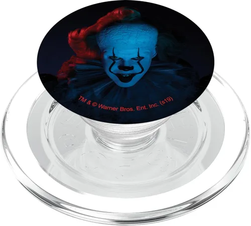 Miniatura 8 de IT: Capítulo 2 Azul Pennywise PopSockets agarre y soporte para teléfonos y tabletas, Negro