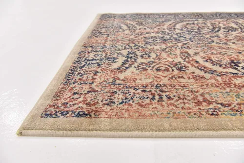 Miniatura 8 de Unique Loom Oslo Collection - Alfombra de corredor beige tradicional botánica envejecida sobre teñida (3 pies x 13 pies)