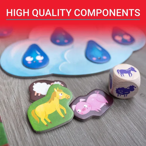 Miniatura 3 de Ravensburger Rainy Ranch - Juego cooperativo atractivo para niños pequeños - Desarrollo de habilidades - Flexibilidad para mentes en crecimiento