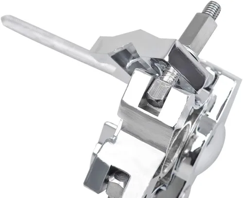 Miniatura 6 de Soporte de montaje de abrazadera de montaje de varilla de aleación de zinc Piezas de tambor Clip de extensión para Tom Drum Musical Instrumento