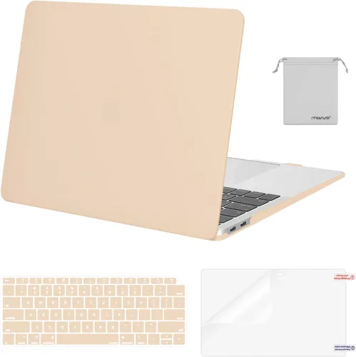 Miniatura 27 de MOSISO - Funda rígida y de plástico compatible con MacBook Air de 13 pulgadas versión 2022, 2021-2018, A2337 M1 A2179 A1932; con cubierta