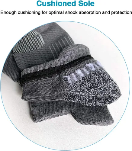 Miniatura 5 de BERING Women's Performance Athletic Ankle Running Socks (6 Pack)