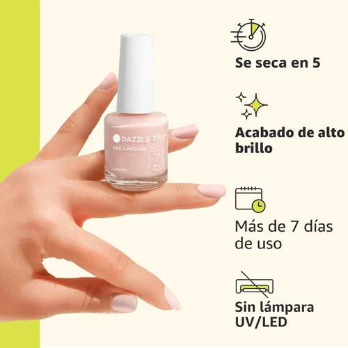 Miniatura 6 de Dazzle Dry Capa base – Paso 2 – Una capa transparente de secado rápido – Capa base de esmalte de uñas de larga duración para manicura no tóxica
