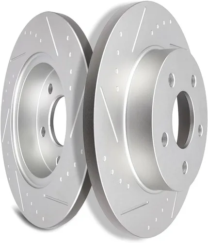 Miniatura 25 de SCITOO Kits de rotores de freno de disco trasero para Jeep Grand Cherokee 1999-2004