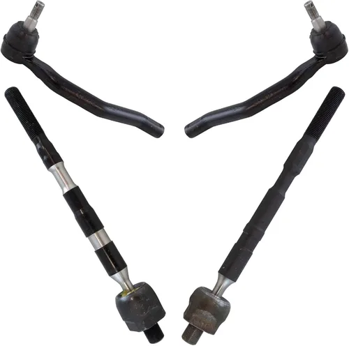 Miniatura 61 de TRQ Juego de barras de acoplamiento delanteras interiores y exteriores de 4 piezas compatible con Jeep Cherokee 1991-2001 y Comanche 91-92