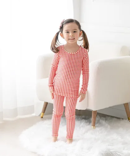 Miniatura 24 de AVAUMA Conjunto de pijama de algodón para bebés y niñas de 6 meses a 7 años