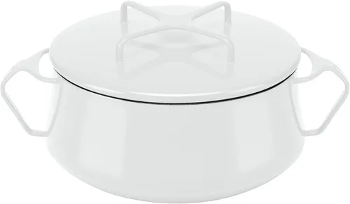 Dansk Kobenstyle - Cazuela blanca, 4.1 LB
