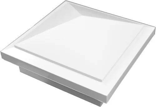 Miniatura 12 de WEATHERABLES Tapas de poste de 4 x 4 – Cubierta de vinilo resistente a la intemperie para exteriores para una durabilidad duradera y fácil