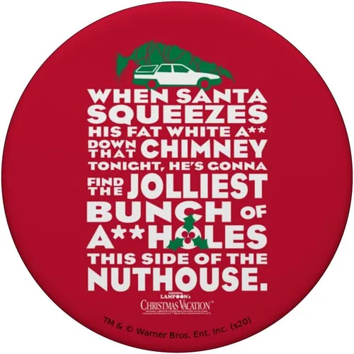 Miniatura 3 de National Lampoon's Christmas Vacation Jolliest Bunch PopSockets - Agarre y soporte para teléfonos y tabletas