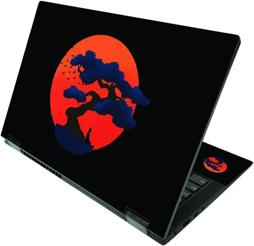 Miniatura 7 de MightySkins Skin compatible con Lenovo IdeaPad Flex 5 2 en 1 de 15 pulgadas (2021) - Angry Ripple Funda protectora de vinilo duradera y única