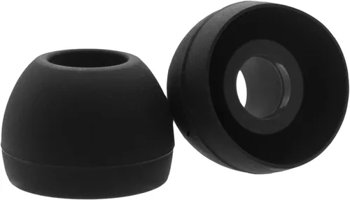 Miniatura 3 de Puntas de repuesto para auriculares JBL Endurance Run 2 con cable, puntas de silicona suave, 9 pares (S/M/L), color negro