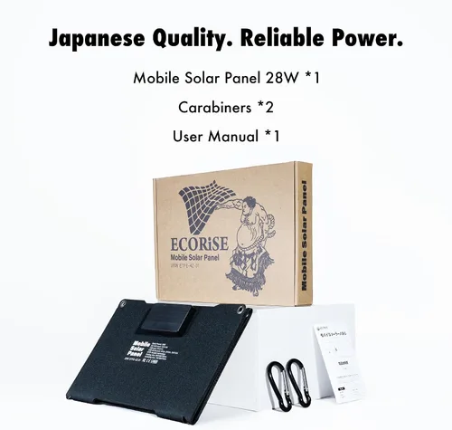 Miniatura 9 de Cargador de panel solar de 28 W, cargador solar portátil plegable con USB-C y salidas USB-A dobles para teléfonos, tabletas, bancos de energía