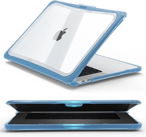 Miniatura 16 de IBENZER Hexpact Funda para MacBook Pro de 13 pulgadas 2026 2025 2024 2023 2022-2016 M2 M1 A2338 A2289 A2251 A2159 A1989 A1708 A1706, funda