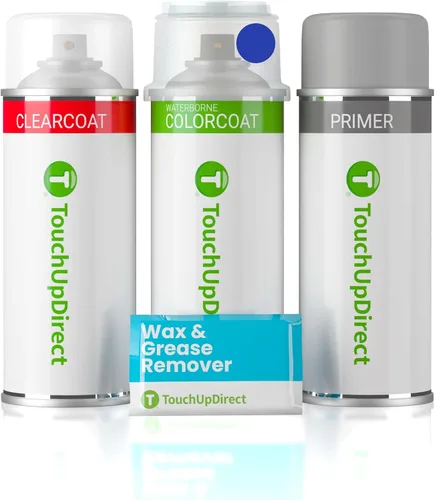 Miniatura 172 de TouchUpDirect 3D/A3D Bright Silver Metallic Compatible con pintura de retoque Kia Exact Match en aerosol - Kit esencial Plateado metálico brillante.