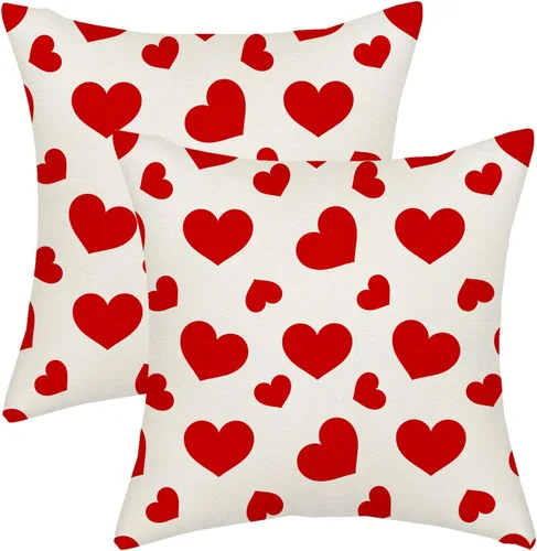 Miniatura 28 de AGAYNA Juego de 2 fundas de almohada decorativas con diseño de acuarela verde salvia para árbol de Navidad de 16 x 16 pulgadas, para sofá, invierno