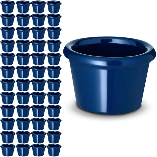 Miniatura 10 de Carlisle FoodService Products S27542 Ramekin de melamina liso, capacidad de 1.5 onzas, color hueso (caja de 48)