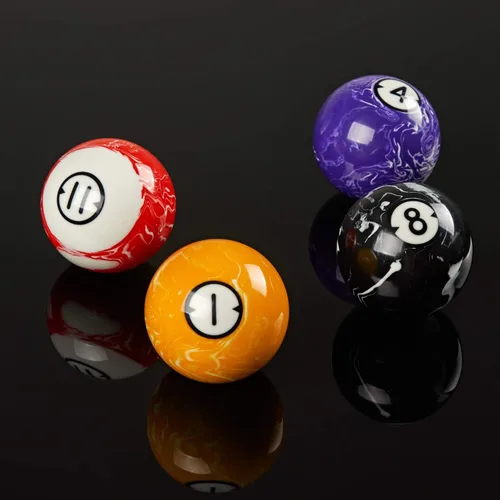 Miniatura 3 de Collapsar Pelotas de billar de lujo de 2-1/4 pulgadas estilo mármol remolino bola de billar juego completo de 16 bolas (varios estilos disponibles)