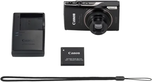 Miniatura 4 de Canon PowerShot - Cámara digital ELPH 360 HS A (negro) Sensor CMOS de 20.2 MP, zoom óptico de 12x y Wi-Fi integrado Apuntar y disparar compacto