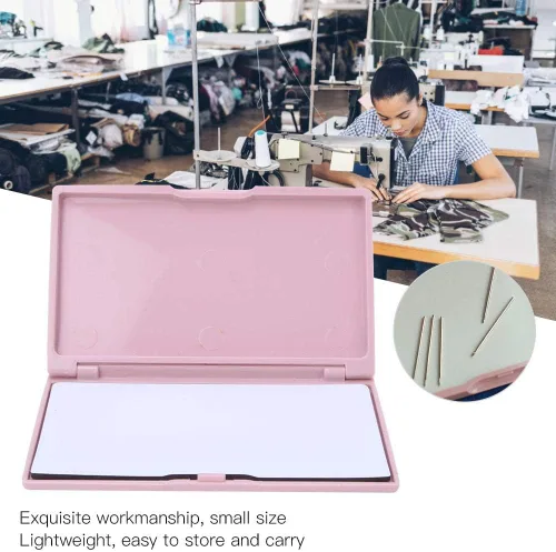 Miniatura 2 de ViaGasaFamido Estuche de almacenamiento de agujas magnéticas, rectángulo magnético manual para coser, pasador de costura, caja de almacenamiento
