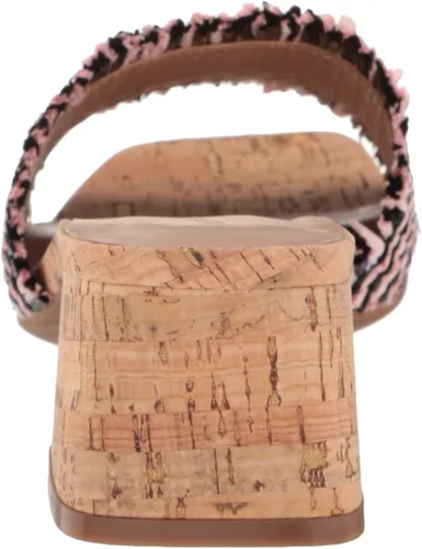 Miniatura 3 de Aerosoles Sandalias de tacón Rufina para mujer, Rosa Combo Rafia Vegana