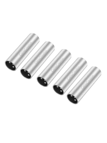 Miniatura 8 de CableCreation Adaptador XLR - Conector hembra a macho, acoplador de extensión de cable de micrófono XLR compatible con mezclador, altavoz