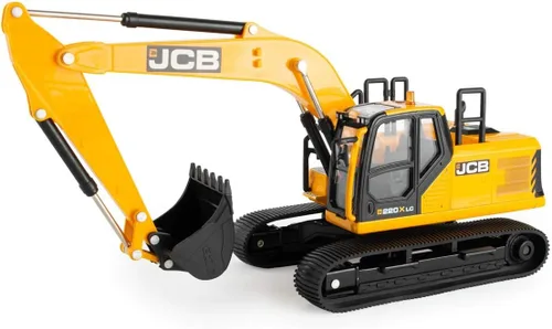 Britains JCB Farm Tomy Toys - Excavadora - 1:32 220X - Juguete de tractor coleccionable - Juguetes de granja a escala 1:32 - Adecuado para
