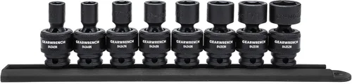 Miniatura 14 de Gearwrench juego de llaves de impacto universal métrico de 6 puntas de 1/2 pulgada (15 piezas) - 84939N